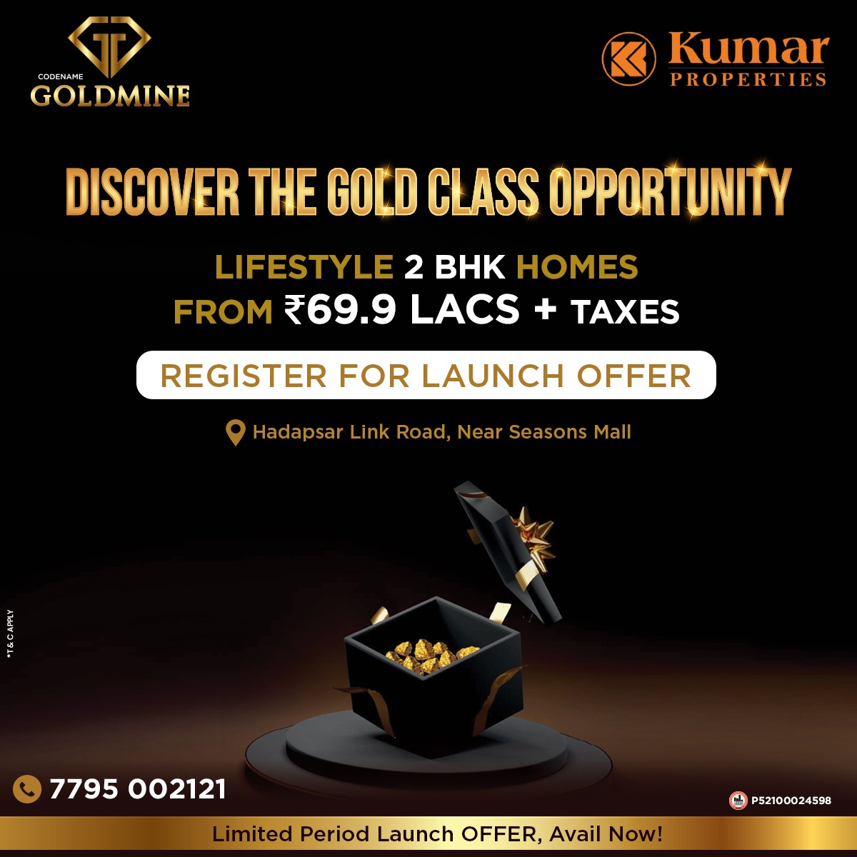 kumar goldmines magarpatta